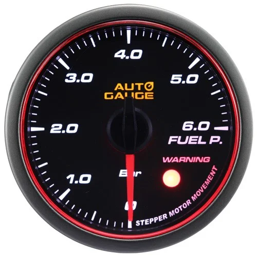 Kampanj Auto Gauge Mätare 52mm Bränsletryck (Stepmotor)