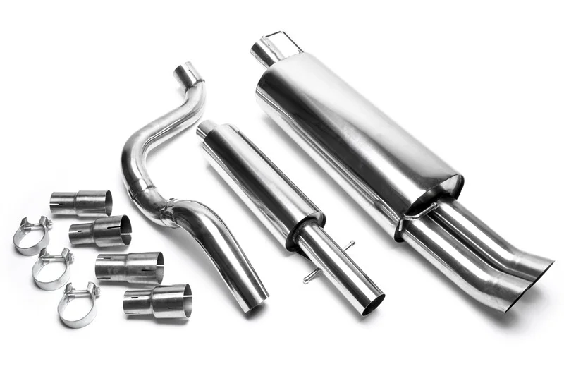 Sista chansen Sportavgassystem 2x76mm DTM raka slutrör - Seat Leon 1,4/1,6/1,8/2,0/1,9 TDI (1999-2006)