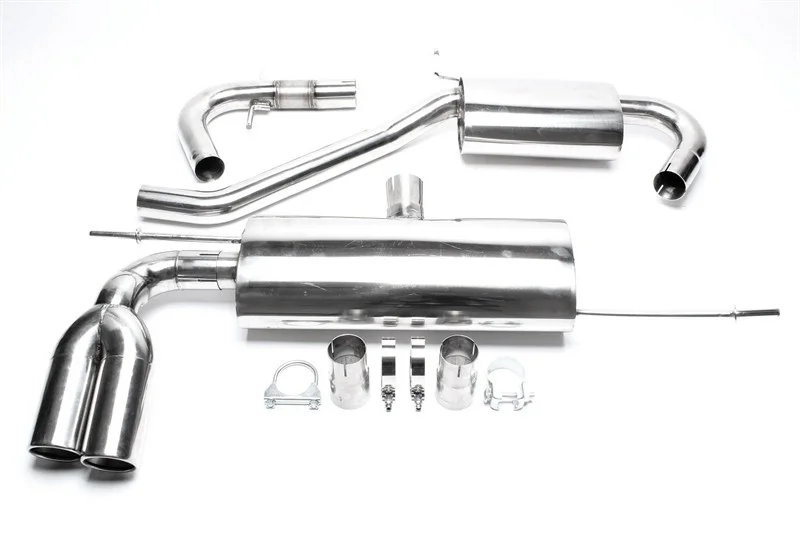 Sportavgassystem GTI (rundade slutrör) - VW Golf 5 - 1.6 / 2.0 / 1.9 TDI / 2.0 TDI (2003-2008) Populärt val