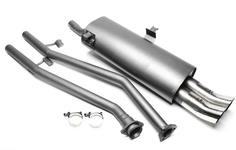 Trygg betalning Sportljuddämpare (2x76mm DTM) BMW E30 316i/318i - TA-Technix