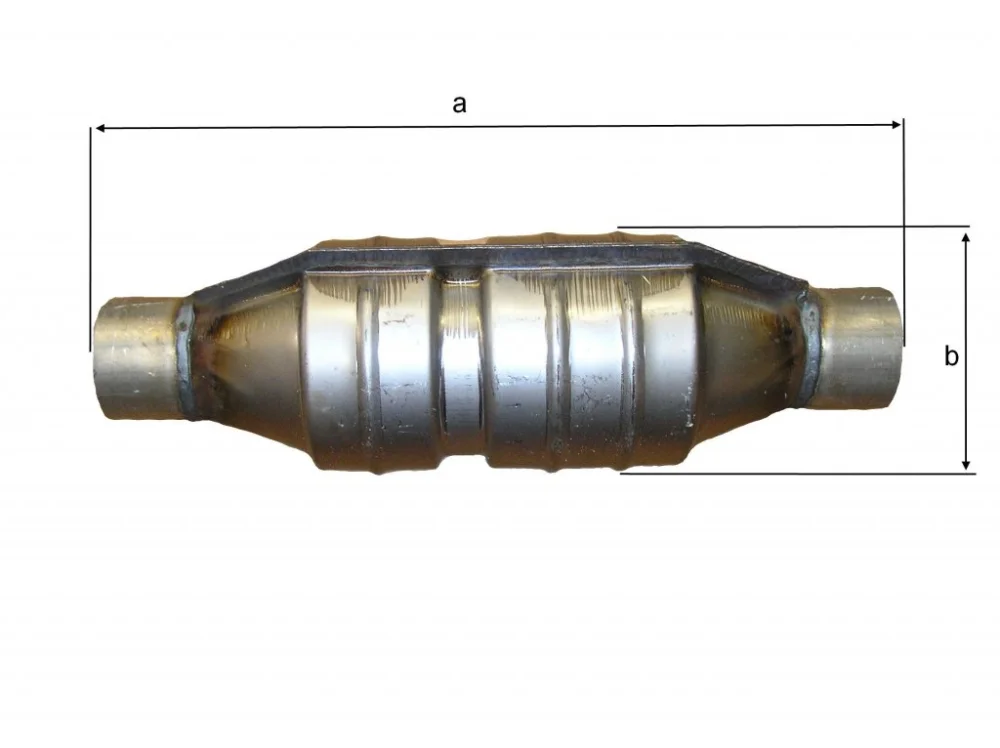 Sportljuddämpare rund med 55mm anslutning. Säker betalning