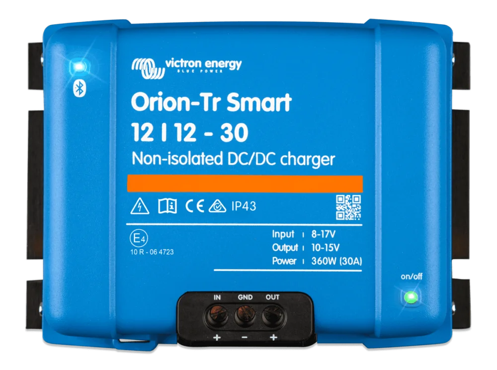 Expressleverans Orion-Tr Smart 12/12-30A (360W), oisolerad DC-DC-laddare
