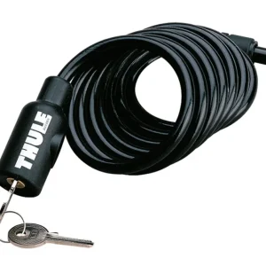 Thule Låswire 180 cm, plastbeklädd Outlet
