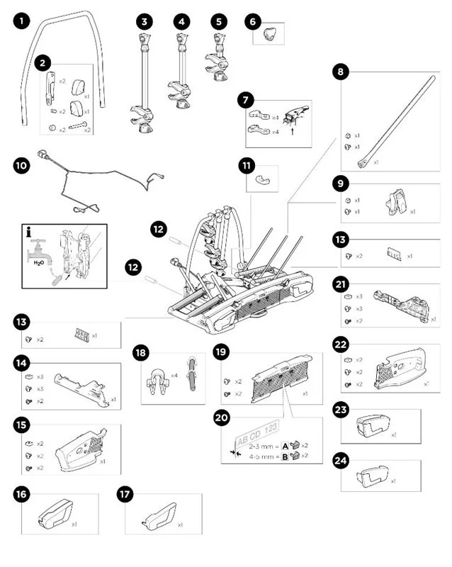 Rea 01. Bike frame