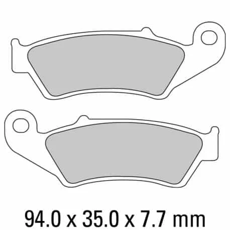 Ferodo Bromsbelägg FDB892P Populär