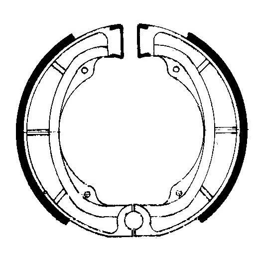 Begränsat antal Bromsbackar Ferodo FSB724