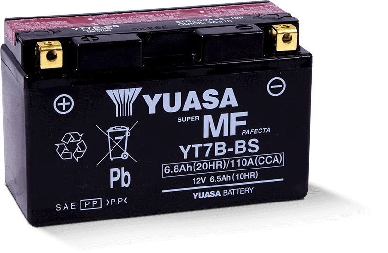 Beställ nu BATTERI YUASA YT7B-BS (MF)