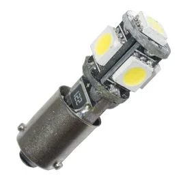 Snabb frakt Diodlampa H6W SMD xenonvit