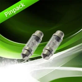 36mm/C5W, Fyra dioder, Pinpack - Orange Köp online