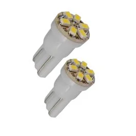 W5W/T10, 6 SMD, Xenonvit, Pinpack I lager