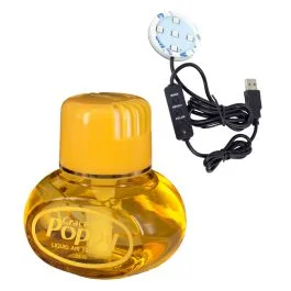 Poppy Gardeniadoft med RGB-ljusplatta (drivs via USB) Fynd