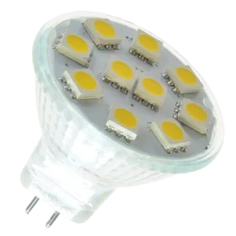 GU4 / MR11 10 LED varmvit 2700K Beställ nu