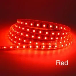 230V Ledstripes 2,5W/m - Röd Bästa pris