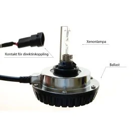 Allt-i-Ett Xenonkit för H8, H9 och H11 - 4300K (Ett par, 12V, 35W) Kampanj