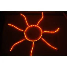 Diodlist 12V - Gul/orange 24 cm Säker betalning