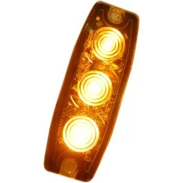 Blixtljus 3 st LED Ultra Slim (Orange, 0,2m kabel) Handla nu