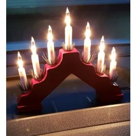 Sista chansen USB adventsljusstake (15,5 cm)