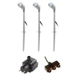 risnedsättning Startpaket Optica (3-pack med transformator och grenkoppling)