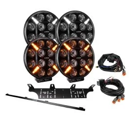 Pollux9+ Gen3 Quadrinity D LED-extraljuspaket (12 V) Säker betalning
