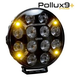 Pollux9+ Strobe LED Extraljus 120W (Drive, blixtljus) Snabb frakt