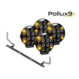 Extra rabatt Pollux9+ Strobe Gen2 Quadrinity D LED-extraljuspaket för Volvo FH